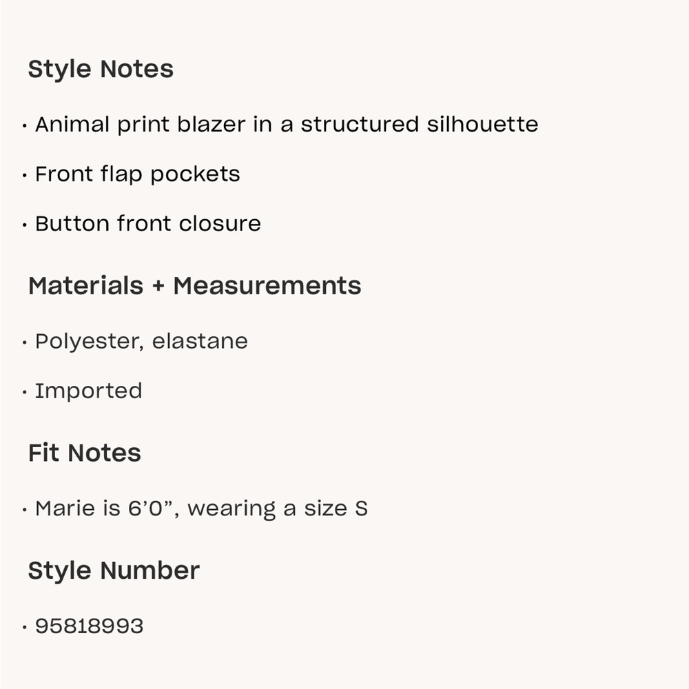 Sandi Structured Blazer - Leopard Print Women's J… - image 6